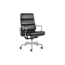 伊姆斯软包大班椅 eames&reg; soft pad group executive chair