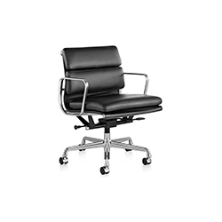 伊姆斯软包中班椅 eames&reg; soft pad group management chair
