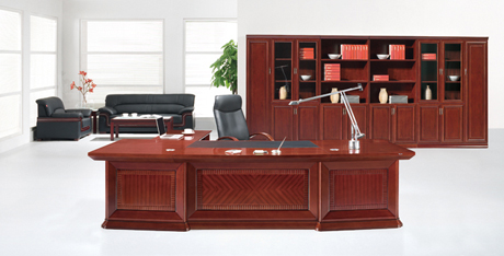Office Desk|Classical Executive Desk|Office Furniture|Classical Executive Desk|实木大班台|实木大班桌|大班台|大班桌 CG-BT-17