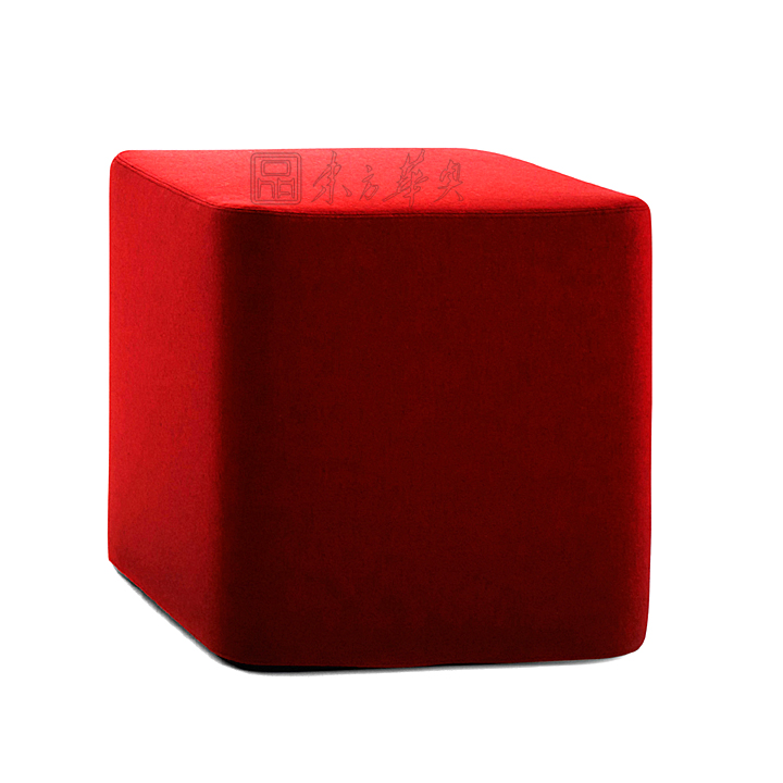 Modern Chair|Fabric Leisure Chair|Office Furniture||布面休闲椅,凳子,方凳,休闲椅 CG-Base-stool