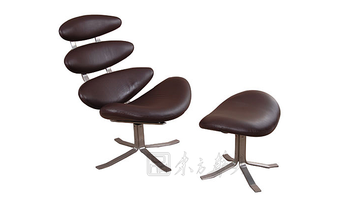 Modern Chair|Leather Leisure Chair|Office Furniture|Corona chair|休闲椅,躺椅,蜈蚣椅,设计师椅,真皮椅,皇冠椅 CG-Corona-chair