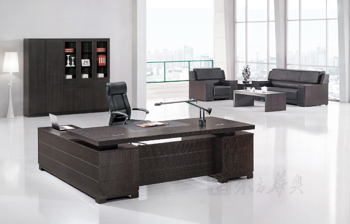 Office Desk|Classical Executive Desk|Office Furniture|Classical Executive Desk|实木大班台|实木大班桌|大班台|大班桌|总裁台|总经理台 CG-D0320