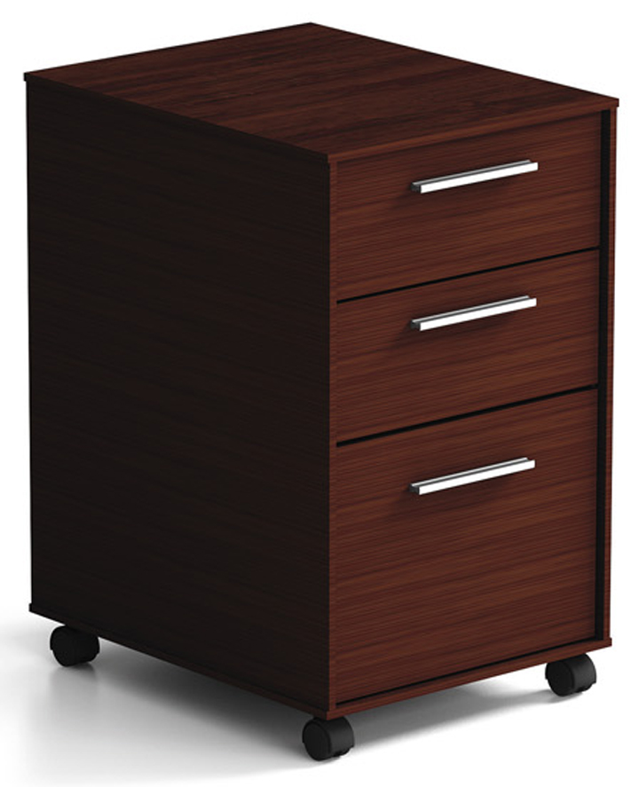 Filing Cabinet|Hardwood Short Cabinet|Office Furniture|Solid Wood Move Cabinet|实木活动柜 CG-FEB-1415