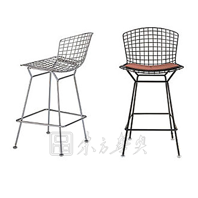 Modern Chair|Steel wire Leisure Chair|Office Furniture|Leisure Chair|高脚休闲椅,吧椅,钢丝椅 CG-Harry