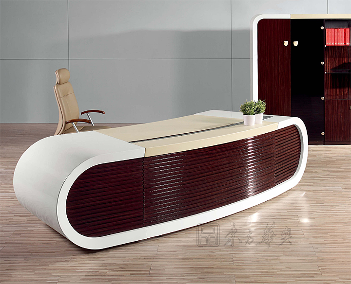 Office Desk|Complete Set Office Furniture|Office Furniture||实木大班台,时尚大班台,老板台,老板桌,时尚桌 CG-T1383