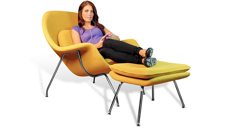 最温暖人心的椅子---子宫椅 Womb Chair